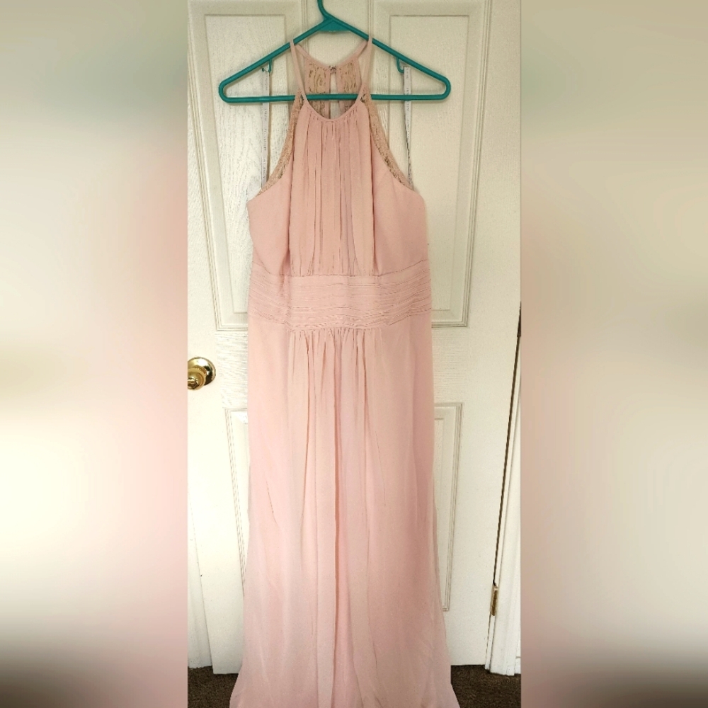 Bill Levkoff Light Pink Dress
